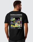 Camiseta Jogadores Ronaldinho Fotos 100% Algodão Camiseta Jogadores Ronaldinho Fotos 100% Algodão