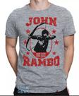 Camiseta John Rambo Sylvester Stallone Camisa Filme Anos 80 Camiseta John Rambo Sylvester Stallone Camisa Filme Anos 80