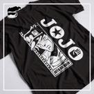 Camiseta Jojos Bizarre Adventure Unissex Algodão