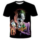 Camiseta Jokers, streetwear, moda, manga curta, top anime sum