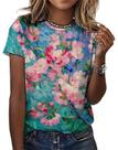 Camiseta joo meryer feminina Starry Night Art Painting Pink Camiseta joo meryer feminina Starry Night Art Painting Pink