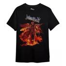 Camiseta Judas Priest Consulado do Rock 100 Algodão Estampa Oficial e Conforto para Fãs de Heavy Metal