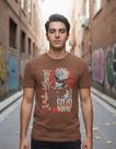 Camiseta Jujutsu Kaisen Gojo Saturu Anime Unissex Algodão -