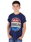 Camiseta Juvenil Gasoline Marinho
