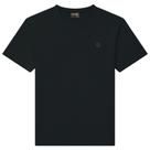 Camiseta Juvenil Lemon em Algodão Lisa na cor Preta