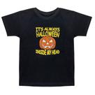 Camiseta Juvenil Look Jeans Halloween Preta - PRETO - 6 Camiseta Juvenil Look Jeans Halloween Preta - PRETO - 6
