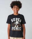 Camiseta Juvenil Manga Curta Sonic Tam 10 a 16-48012