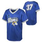 Camiseta Juvenil Outerstuff Los Angeles Rams Azul XL