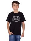 Camiseta Juvenil Player 2 PS - Preta