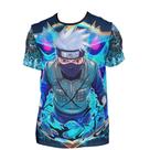 Camiseta Kakashi Naruto Anime 3d Top Full