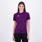 Camiseta Kappa Athens Feminina Roxa Camiseta Kappa Athens Feminina Roxa