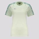 Camiseta Kappa Athens Feminina Verde Claro