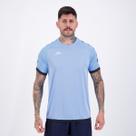 Camiseta Kappa Edinburgh Azul Celeste