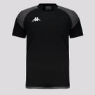 Camiseta Kappa Player Abou Pro Seven Preta