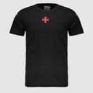 Camiseta Kappa Vasco Viagem 2025 Preta Camiseta Kappa Vasco Viagem 2025 Preta