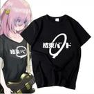 Camiseta Kawaii Anime BOCCHI the ROCK - Hitori Bocchi Gótico Y2K Unissex