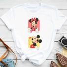 Camiseta Kawaii De Mickey, Minnie E Pato Donald Da Disney, Estilo Harajuku, Fofa, Feminina.