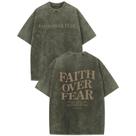 Camiseta KEEVICI Boys Faith Over Fear Christian Jesus 3-4T Camiseta KEEVICI Boys Faith Over Fear Christian Jesus 3-4T