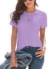 Camiseta KevaMolly Basic Taro Purple para mulheres UPF 50+ XXL