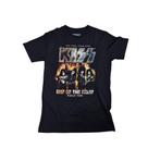 Camiseta Kiss Banda de Rock Blusa Adulto Unissex Fn355