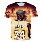 Camiseta Kobes Bryants, roupa de rua, moda, manga curta, top An
