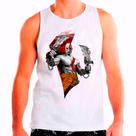 Camiseta kratos god of war games jogos camisa masculina lançamento 02