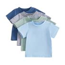 Camiseta Kutterild Baby Boy, pacote com 4, manga curta, 6-24 meses Camiseta Kutterild Baby Boy, pacote com 4, manga curta, 6-24 meses