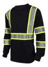Camiseta L&M Hi Vis Class 3 Refletiva de Segurança de Manga Comprida M