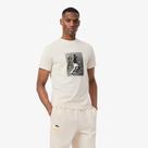Camiseta Lacoste Tennis x Novak Djokovic Gráfica