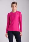 Camiseta LARULP Bend Connie Manga Longa - Rosa