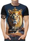 Camiseta Leão de Judá PLUS SIZE Masculina Blusa