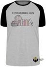 Camiseta Leitura engrandece a alma Blusa Plus Size extra grande adulto ou infantil