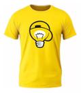 Camiseta Léozinho Amarela Algodão