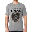 Camiseta Let the music speak - Foca na Moda