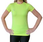 Camiseta Limonv! Walk Fitness Dry Fit Manga Curta Baby Look Poliamida com Elastano Camiseta Limonv! Walk Fitness Dry Fit Manga Curta Baby Look Poliamida com Elastano