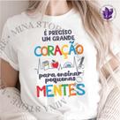 Camiseta Linha Profissões Professor Educação Infantil