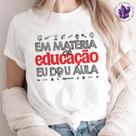Camiseta Linha Profissões Professor Educação