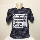 Camiseta Living Outdoors Camuflada