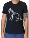 Camiseta lobo acostamento bordado 121102022 Camiseta lobo acostamento bordado 121102022