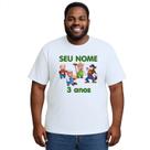 Camiseta Lobo Mau Três Porquinhos Personalizada