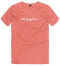 Camiseta logo salmão kingejoe.