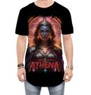 Camiseta Longline Athena Deusa da Sabedoria Mitologia Grega 2