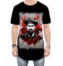 Camiseta Longline Boina Comunista Vermelha 3