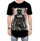 Camiseta Longline Ciborgue Ninja Robô Espreita 10