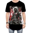 Camiseta Longline Ciborgue Ninja Robô Espreita 7