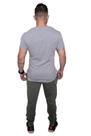 Camiseta Longline confort Kruger's Concept Bolso False 01 - Masculino - P - Mescla