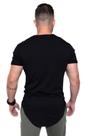 Camiseta Longline confort Kruger's Concept - Masculino - G - Preto