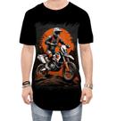 Camiseta Longline de Motocross Moto Adrenalina 14
