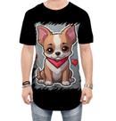 Camiseta Longline Dia dos Namorados Cachorrinho 7 Camiseta Longline Dia dos Namorados Cachorrinho 7