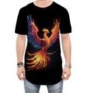 Camiseta Longline Fenix Phonenix Ave Mitologica Renascimento 4
